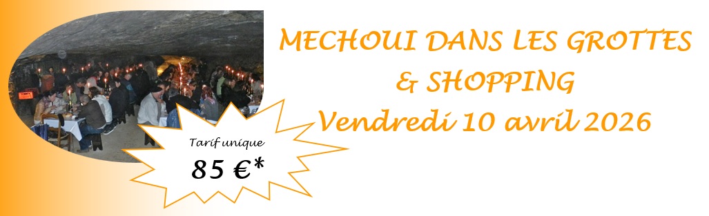 Ne manquez surtout pas ce déjeuner méchoui dans un cadre atypique et inoubliable ! 53 places sont disponibles.