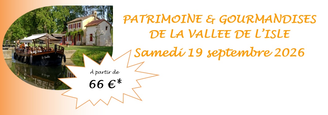 COMPLET - Laissez-vous séduire par cette journée en pays Montponnais et ses visites originales. Inscription possible sur liste d'attente.